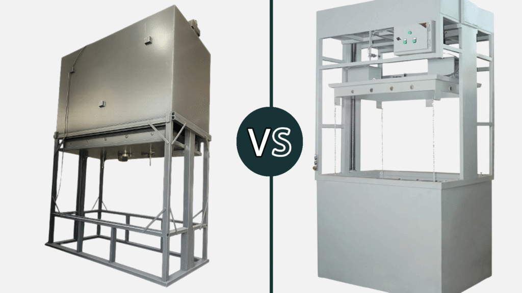 تفاوت گاوصندوق آسانسوری و وارونه