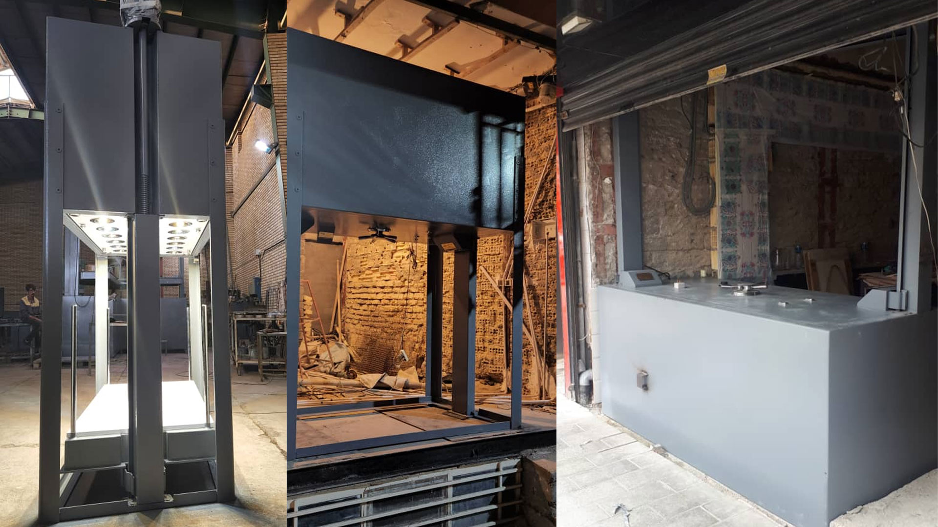 نصب گاوصندوق آسانسوری طلافروشی