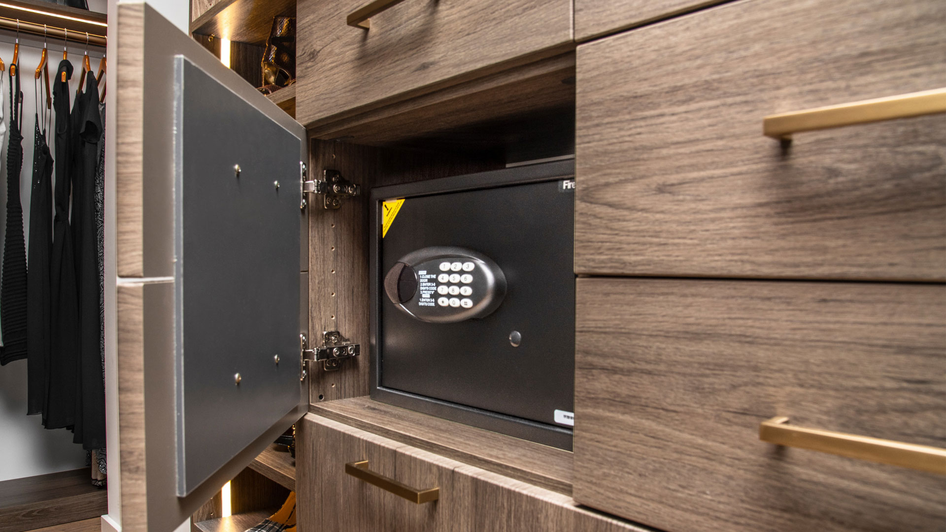 گاوصندوق مخفی داخل وسایل منزل