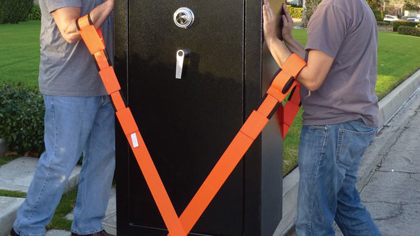 حمل گاوصندوق با تسمه